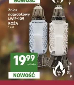 Znicz nagrobkowy Lw P-109 Róża