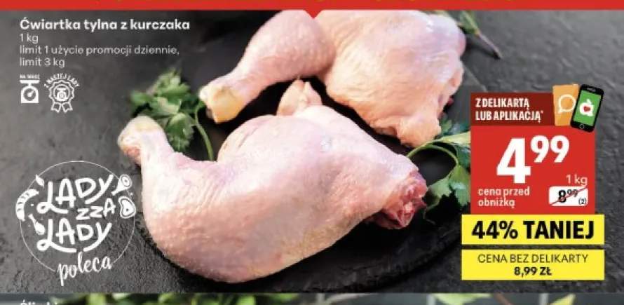 Ćwiartka tylna z kurczaka