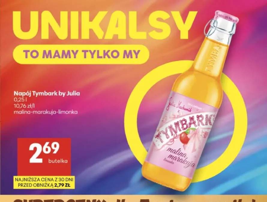 Napój Tymbark by Julia malina-marakuja-limonka