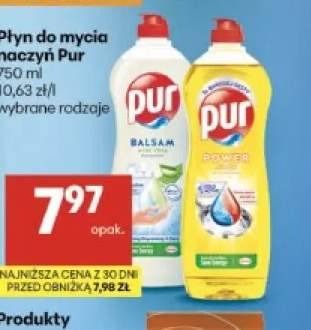Płyn do mycia naczyń Pur