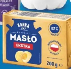 Masło ekstra Kanka 82%