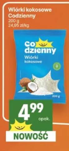 Wiórki kokosowe Codzienny