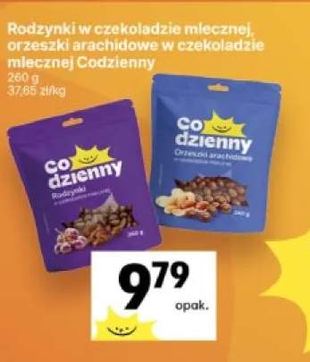 Rodzynki w czekoladzie mlecznej Codzienny +1 wariant