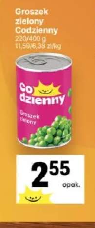 Groszek zielony Codzienny