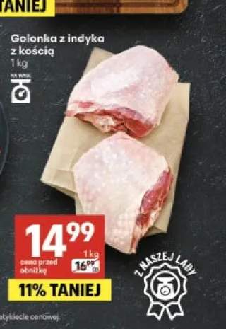 Golonka z indyka z kością