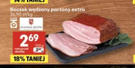 Boczek wędzony parzony extra Stanisławów