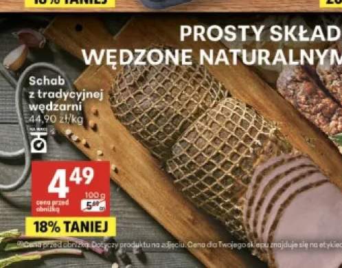 Schab z tradycyjnej wędzarni Szlachecka Wędzarnia