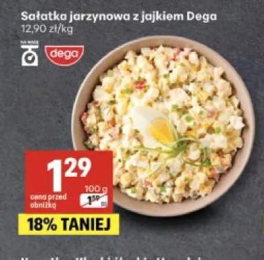 Sałatka jarzynowa z jajkiem Dega