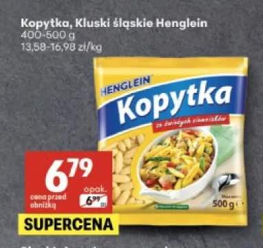 Kopytka Henglein +1 wariant