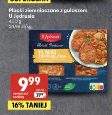 Placki ziemniaczane z gulaszem U Jędrusia