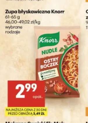 Zupa błyskawiczna Knorr