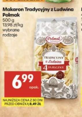 Makaron Tradycyjny z Ludwina Polmak