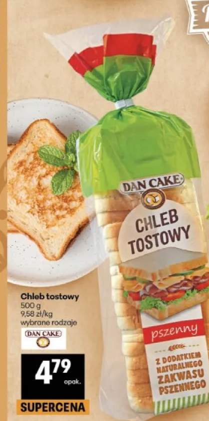 Chleb tostowy Dan Cake