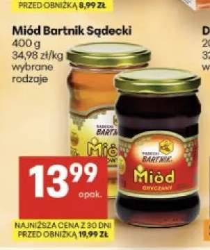 Miód wielokwiatowy Bartnik Sądecki +1 wariant