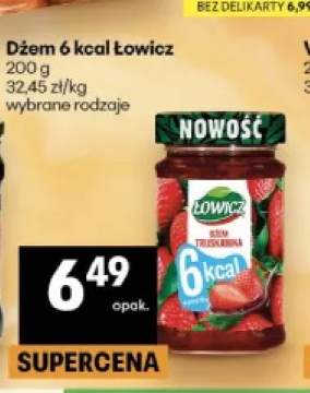 Dżem truskawka 6 kcal Łowicz