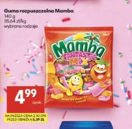 Guma rozpuszczalna Mamba Fantastic Mix