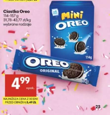 Ciastka Mini Oreo +1 wariant