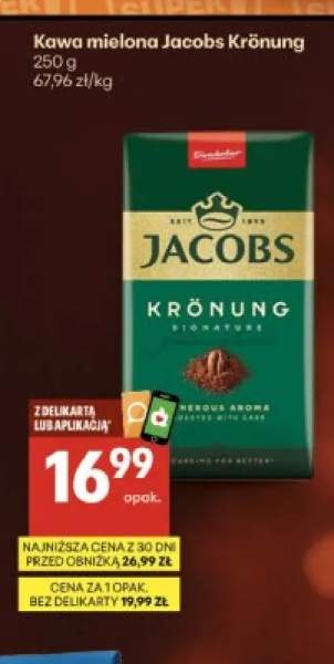 Kawa mielona Jacobs Krönung