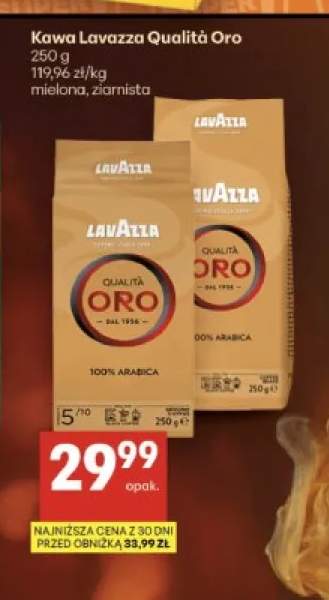 Kawa mielona Lavazza Qualità Oro +1 wariant