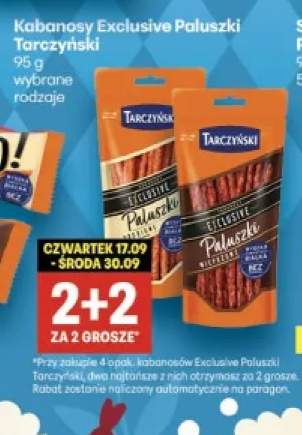 Kabanosy Exclusive Paluszki drobiowe Tarczyński +1 wariant