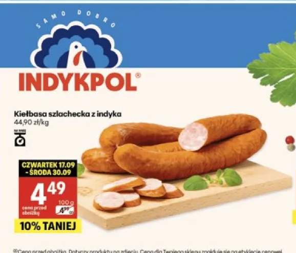Kiełbasa szlachecka z indyka Indykpol