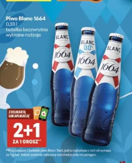 Piwo Blanc 1664 +1 wariant