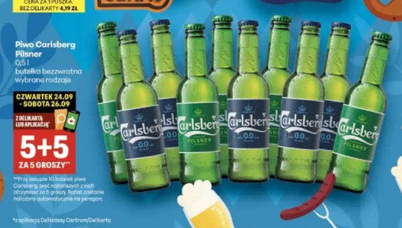 Piwo Carlsberg Pilsner +1 wariant