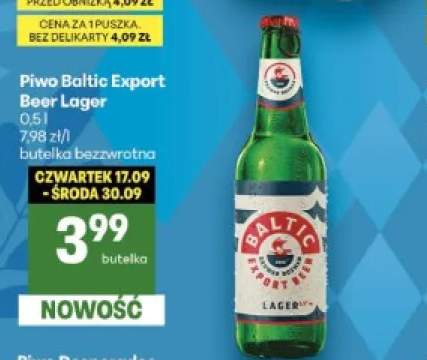 Piwo Baltic Export Beer Lager