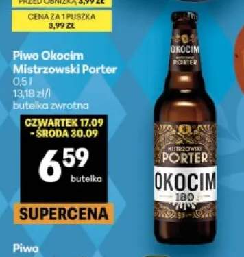 Piwo Okocim Mistrzowski Porter