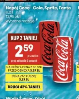 Napój gazowany Fanta +2 warianty