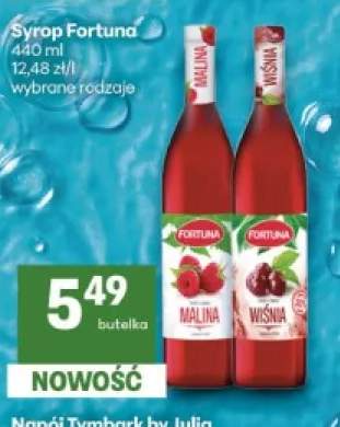 Syrop Fortuna malina +1 wariant