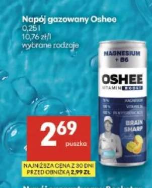 Napój gazowany Oshee