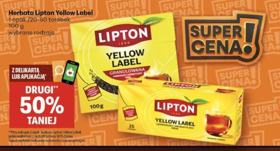 Herbata Lipton Yellow Label