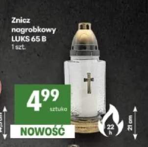 Znicz nagrobkowy Luks 65 B