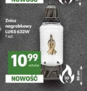 Znicz nagrobkowy Luks 632W