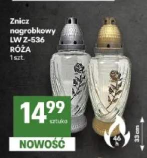 Znicz nagrobkowy Lw Z-536 Róża