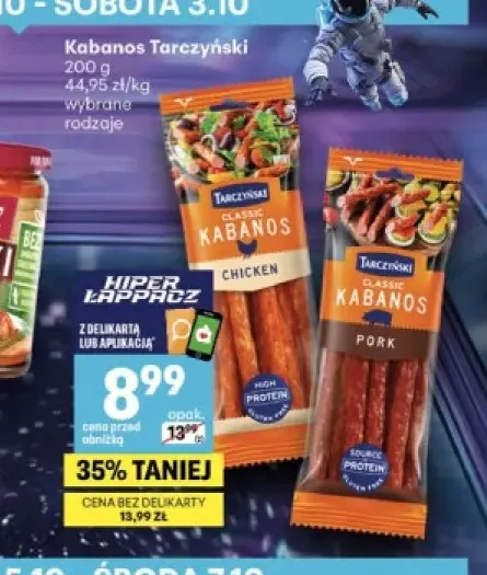 Kabanos Tarczyński Classic chicken +1 wariant