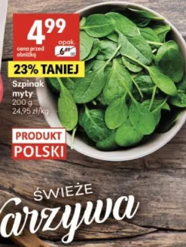 Szpinak myty