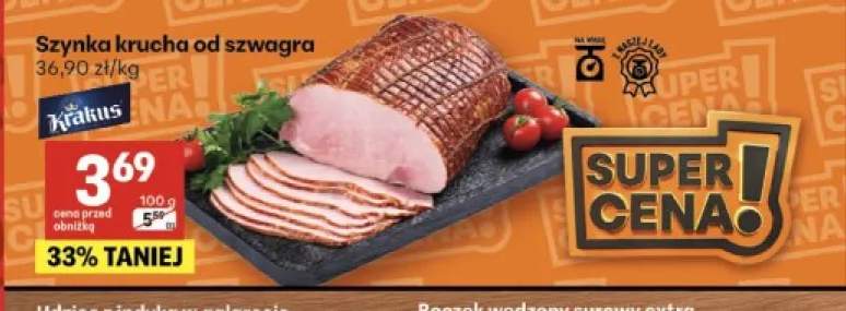 Szynka krucha od szwagra Krakus