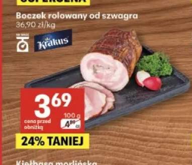Boczek rolowany od szwagra Krakus