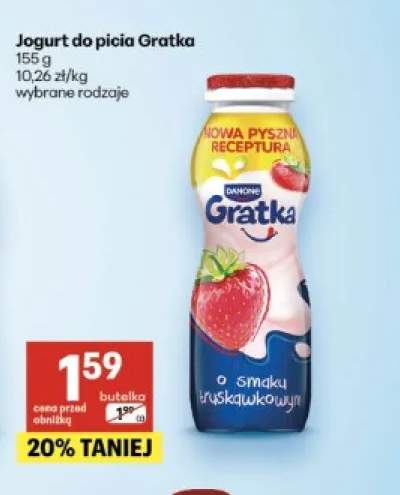 Jogurt do picia Gratka