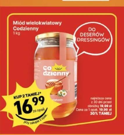 Miód wielokwiatowy Codzienny