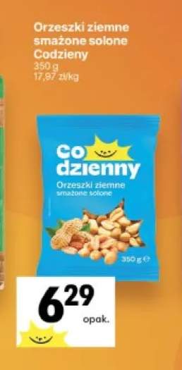 Orzeszki ziemne smażone solone Codzienny
