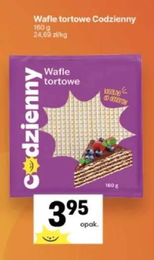 Wafle tortowe Codzienny