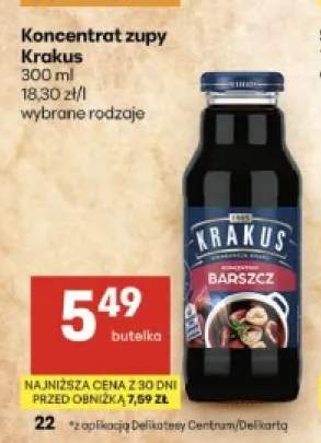 Koncentrat zupy Krakus