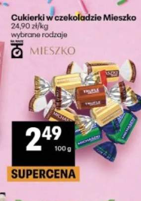 Cukierki w czekoladzie Mieszko