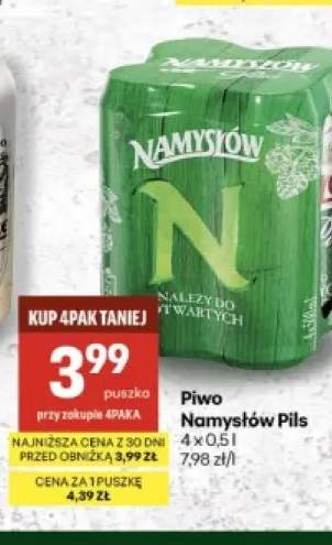 Piwo Namysłów Pils 4-pak