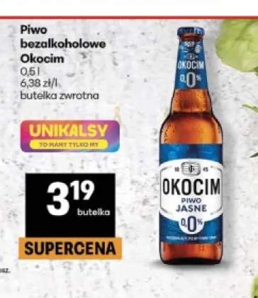 Piwo bezalkoholowe Okocim