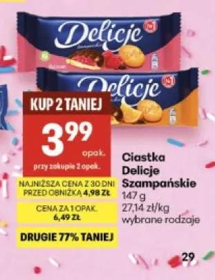 Ciastka Delicje Szampańskie