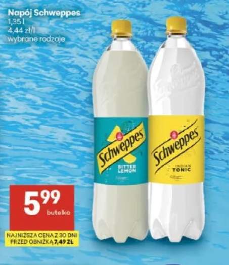 Napój gazowany Schweppes Bitter Lemon +1 wariant